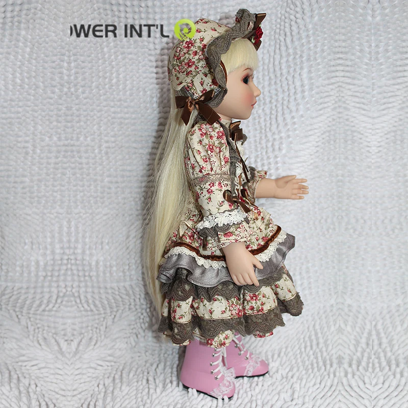 Realistic 45 cm Soft Silicone Vinyl Reborn Baby Dolls Lifelike Newborn Baby Doll Soft Vinyl Boy Doll Birthday Gift