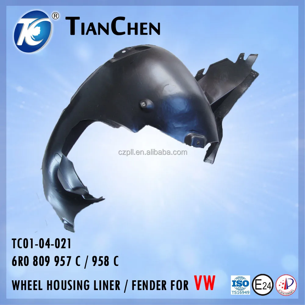 WHEEL HOUSING LINER / INNER FENDER for POLO 2010 6R0 809 957 C / 958 C