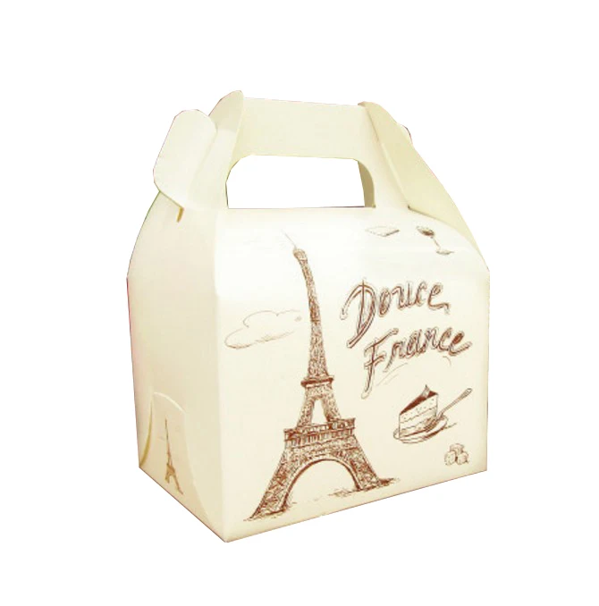 wholesale cheap custom printed paper inserts cookie packaging cupcake boxes 6