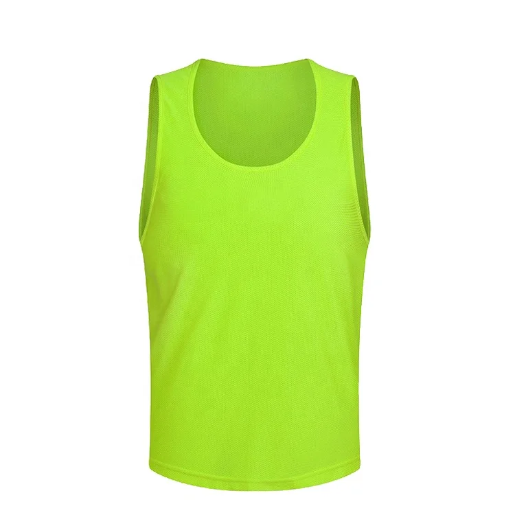
Wholesale High Quality Soccer Vest OEM Training Bibs Sports Jersey Vest 