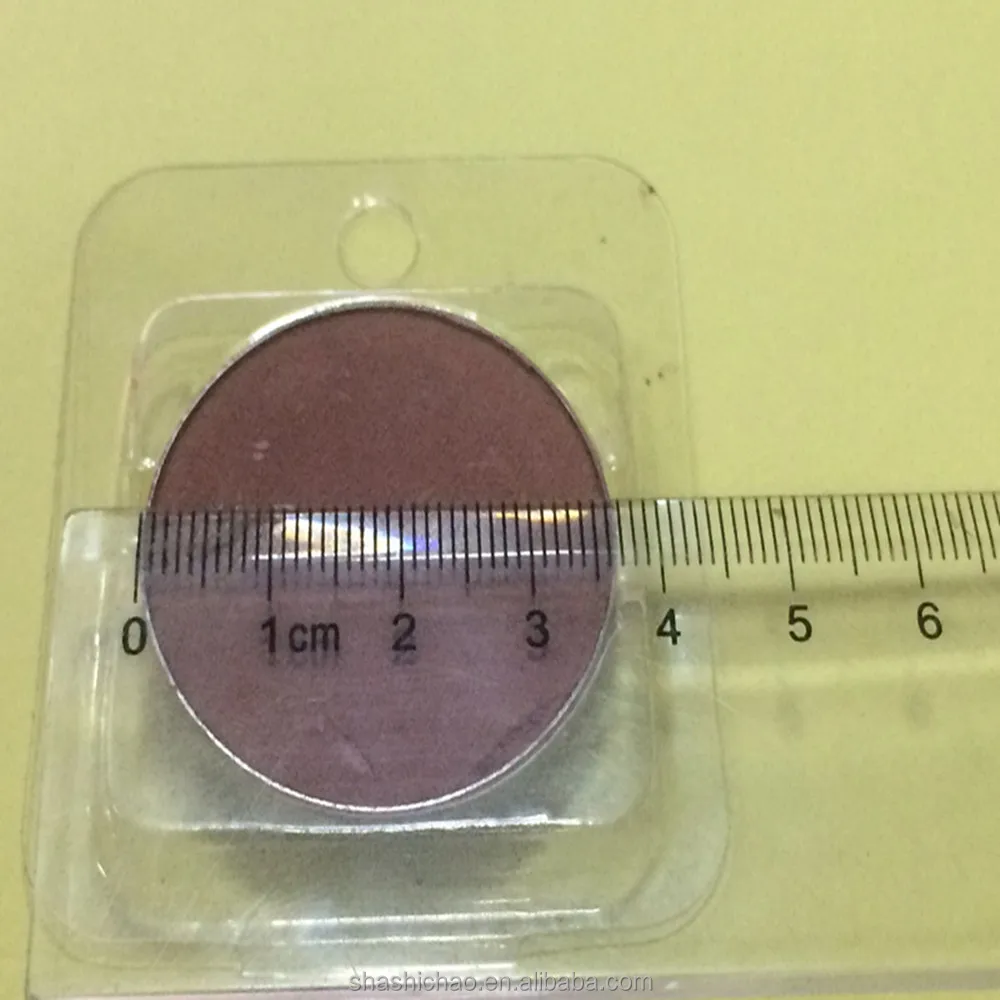 
accept customized clear eye shadow clamshell packaging 