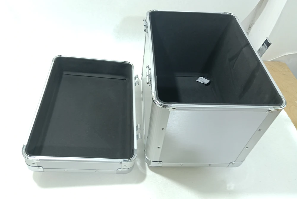 High Quality Vinyl Record LP Carrying and Storage Case Aluminum tool, Records case