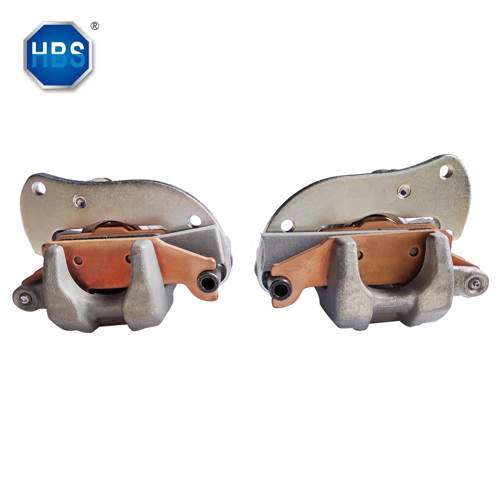 Right & Left Front Brake Caliper With Brake Pads For Arctic Cat UTV 2014 2015 2016 2017