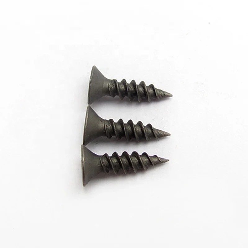 
Black Phosphated Phillips Bugle Head Fine Coarse Thread Drywall Screw 3.5x25 