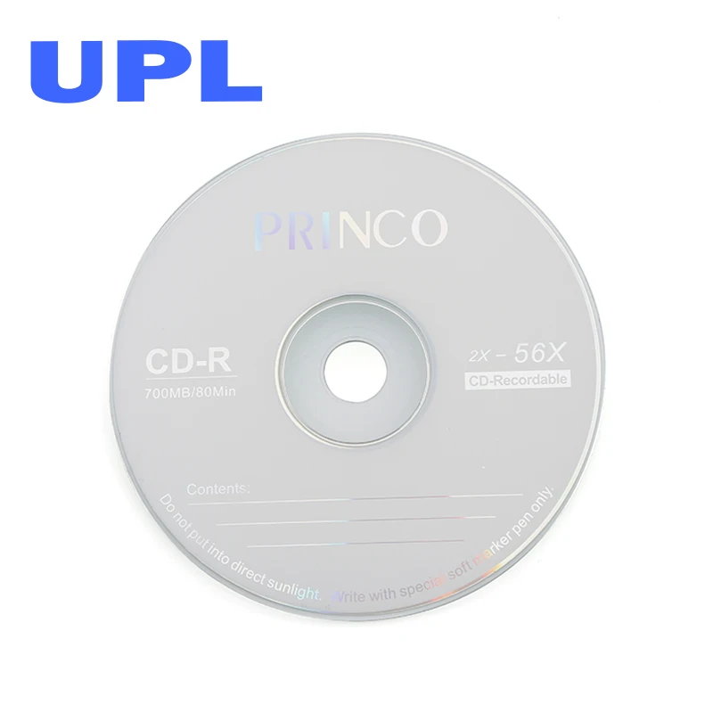 Hot-sale blank cd princo 700MB 52X