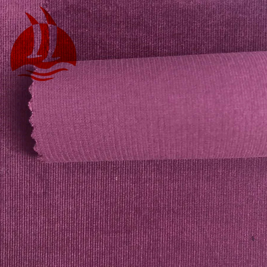 Cotton Spx Stretch Corduroy Fabric for Garment