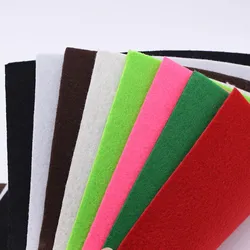 1mm 2mm 3mm PET felt colorful polyester felt for handcraft
