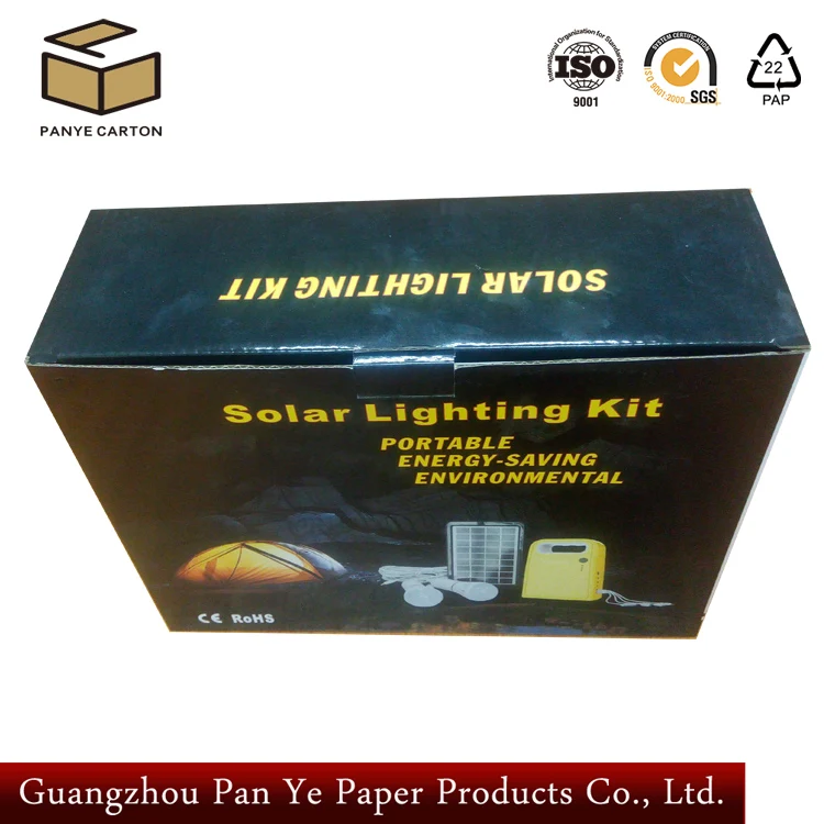 
Large solar electric fence carton Led Light / lamp / TV carton corrugated packaging box 