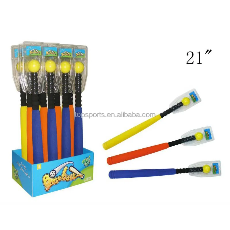 customized baseball toys / soft foam baseball bat/eva baseball set