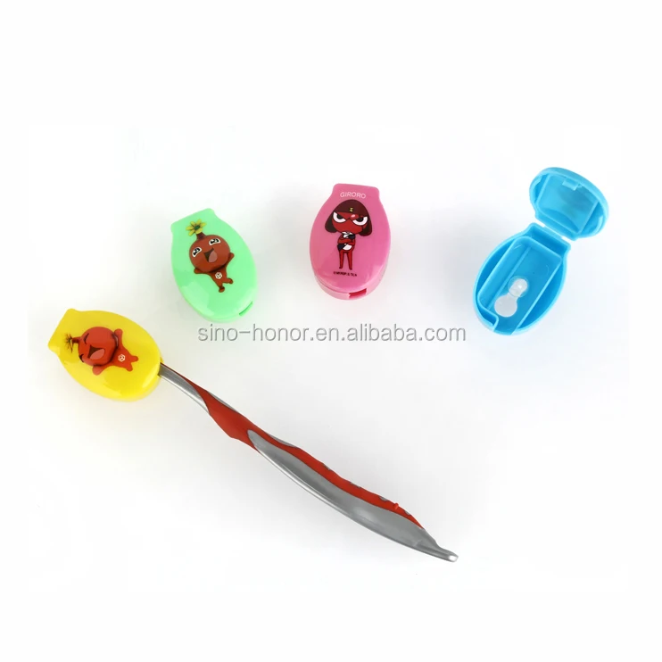 printed Plastic travel Carry Case Packing Toothbrush case