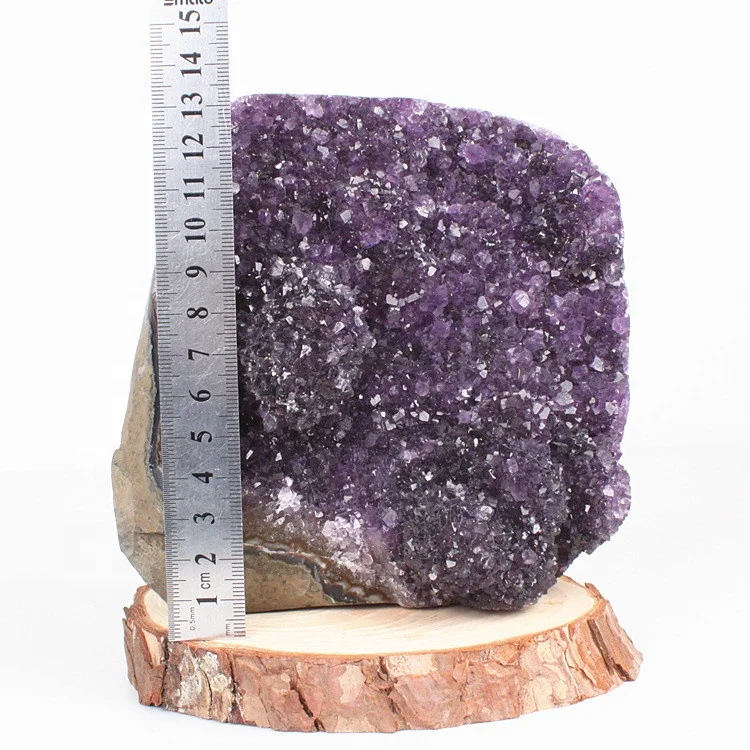 Wholesale Spirit Quartz Amethyst Druzy Crystal Cluster