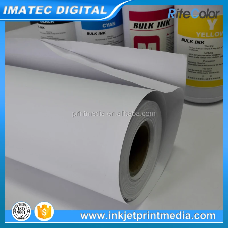 Premium 190gsm RC Glossy Matte Self Adhesive Photo Paper Roll For Pigment Inks