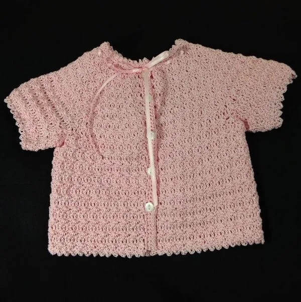 
Flower Ribbon Hat with Ear Handmade Crochet Baby Pattern Clothes 