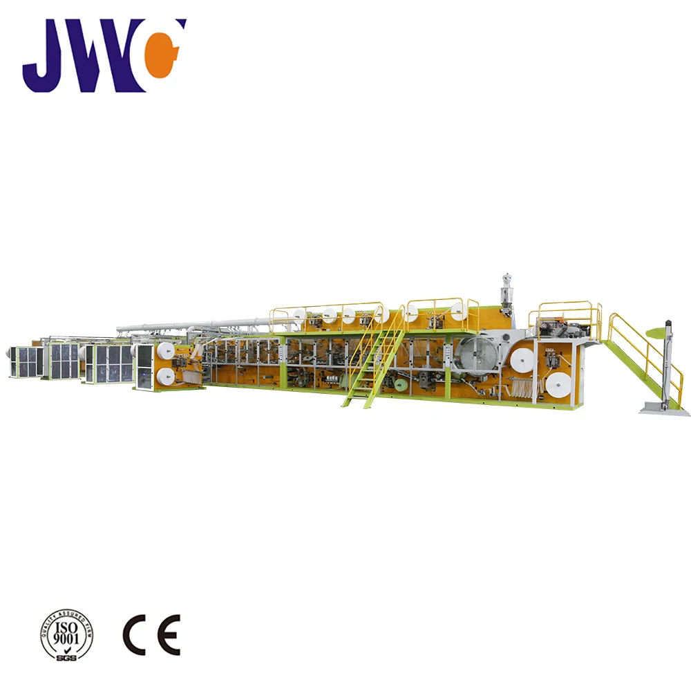 High quality equipment production line for diaper linings baby pant style diaper machine