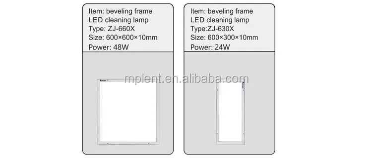 LED Purification light cleaning lamp super slim high brightness medical tube lights operation room indoor lamps