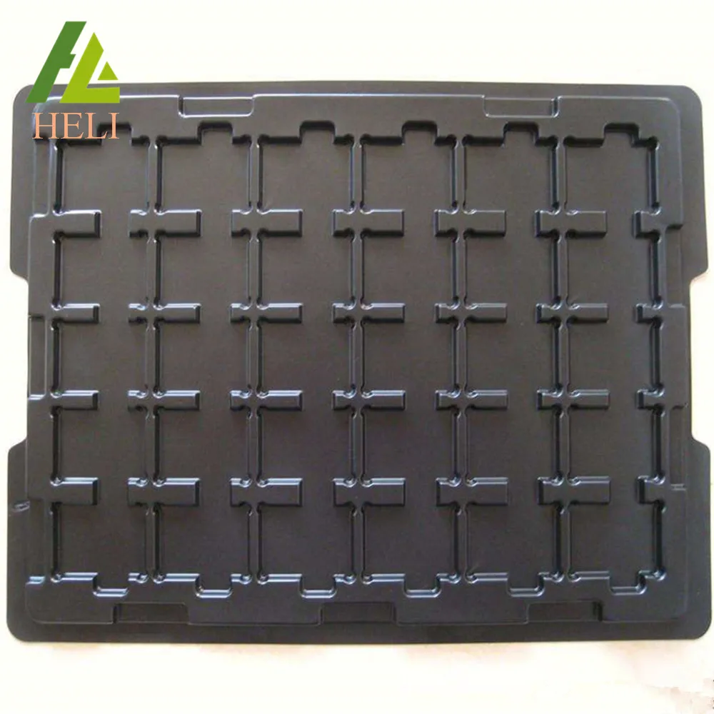 Plastic Electronic Components Packing Blister Tray
