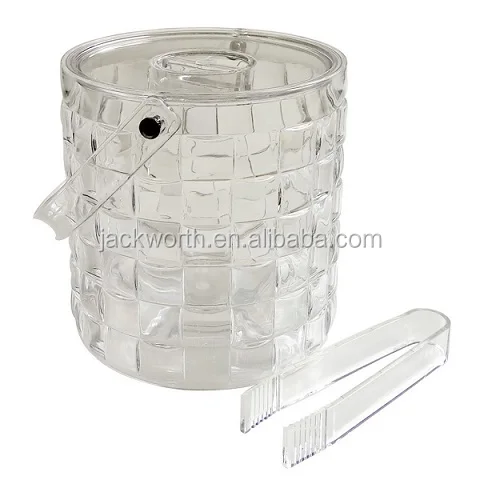 Ice Cube Acrylic Beer Drinking Glass