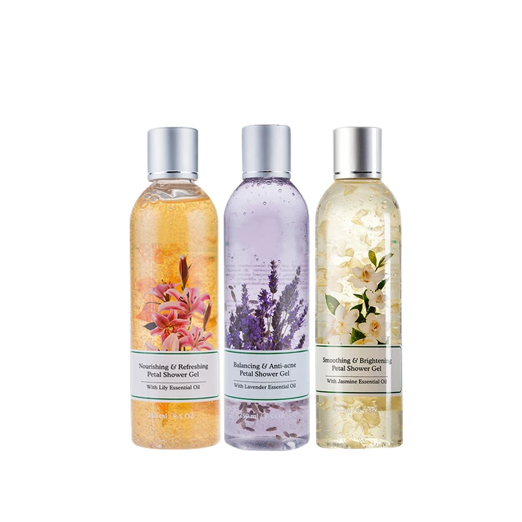 Private label wholesale moisturizing shower gel / body wash