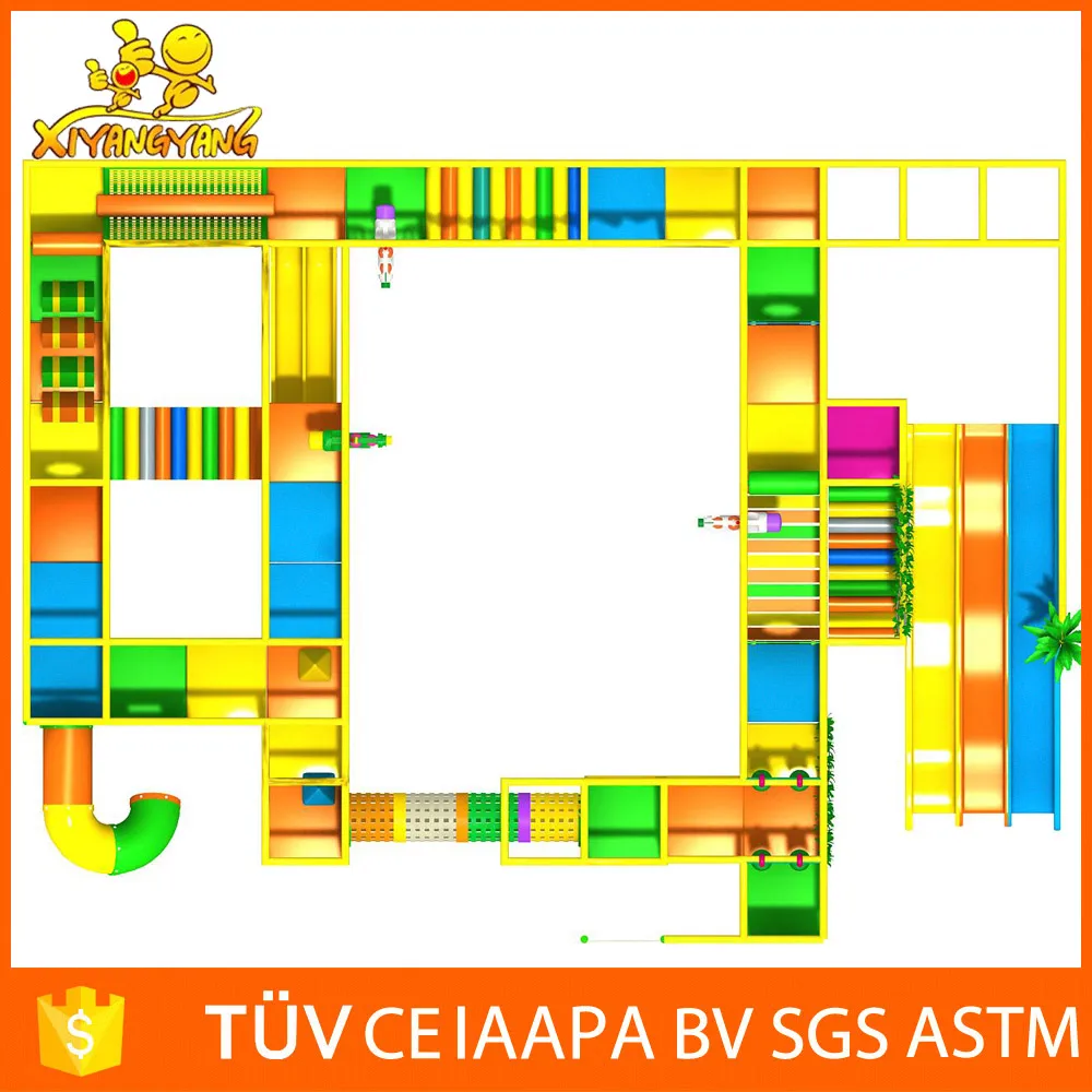 Children commercial indoor playground equipment indoor soft playground