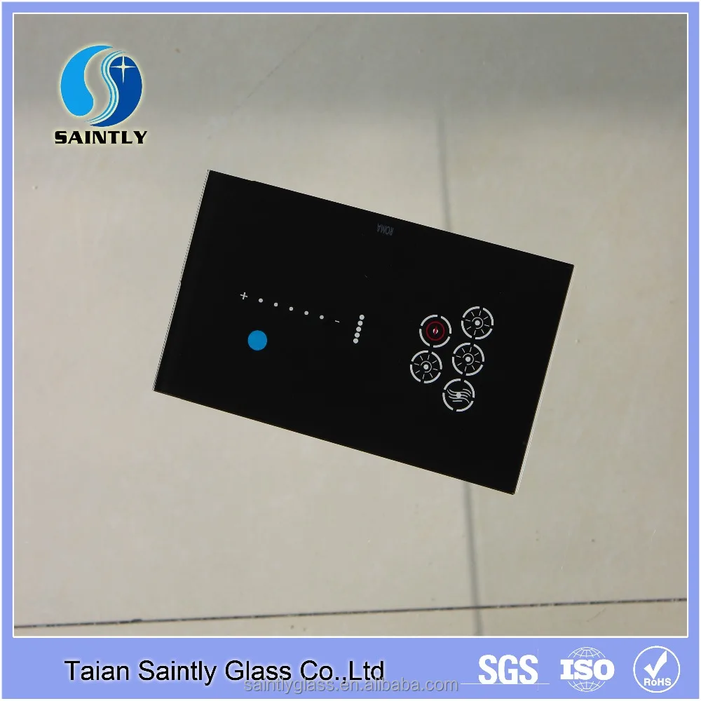 Wifi tempered switch control custom touch screen panel glass