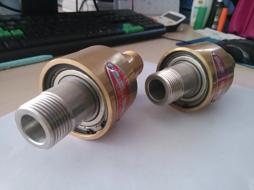 EASTTAI Copper fitting pipe double way flange water rotary coupling