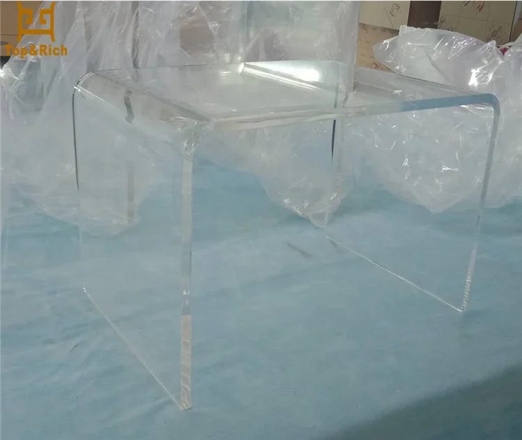 Professional Manufacturer China Wholesale Polished Console Table Clear Acrylic