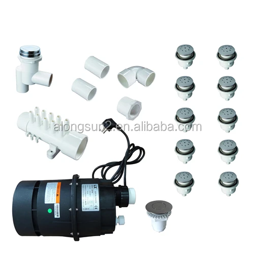 60-02 spa air jet kit spa  Stainless Steel air jet nozzle with  or without air blower