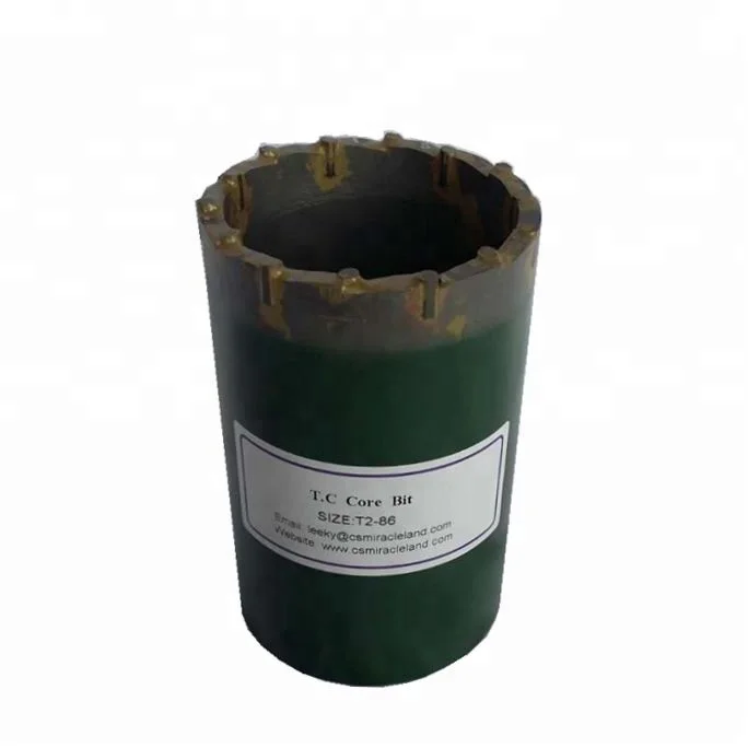 T2-86 Tungsten Carbide Core Drill Bit for Soil Testing
