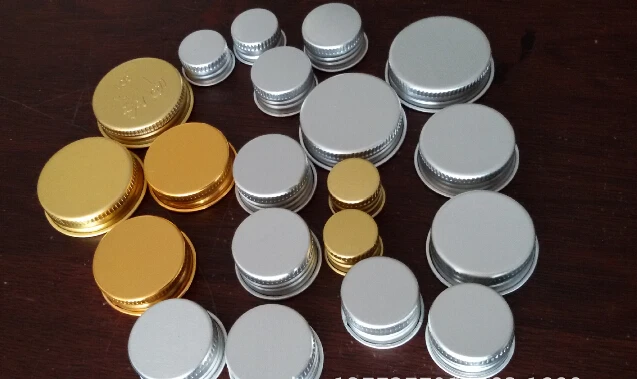 
metal aluminum screw cap and lid with PE & PS Seal 