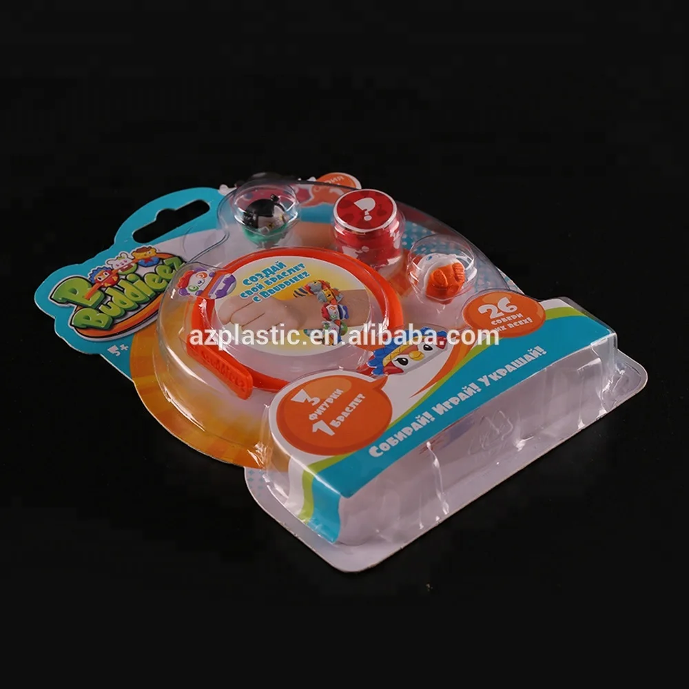 Clear Custom Blister Pvc Packaging Box Blister Package With Paper Cardboard For Toy