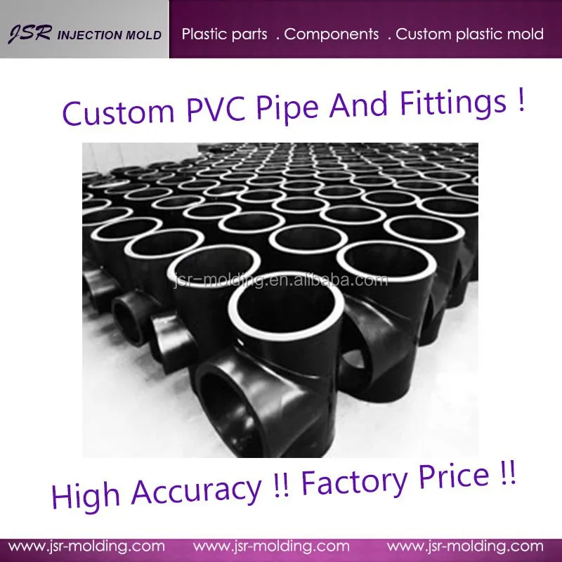 
Dongguan manufacturer specialist on customing high accuracy hreaded plastic compression / pipe fitting 
