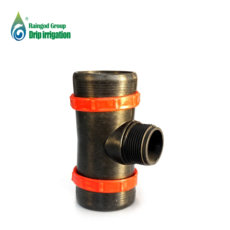 PE fittings for spraying tape rain hose