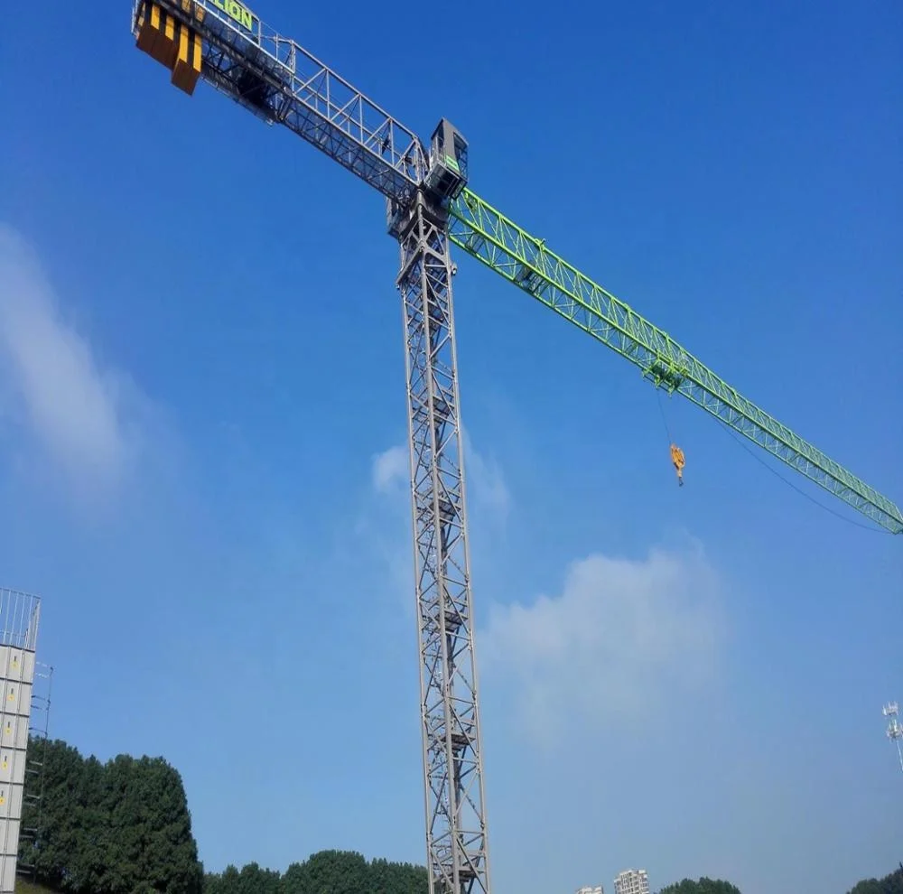 Hot selling China brand ZOOMLIOM 75m 16tons Tower Crane T7530-16 with high quality