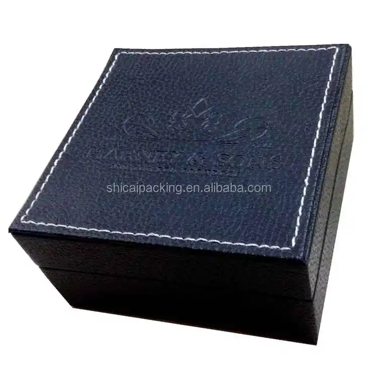 Китайский поставщик ручная работа искусственная кожа роскошная чайная подарочная коробка