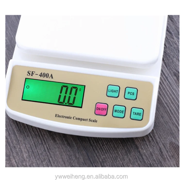 New Arrival Good Quality Digital Electronic Kitchen Scale SF400A 2KG/0.1G Weigh Weighing