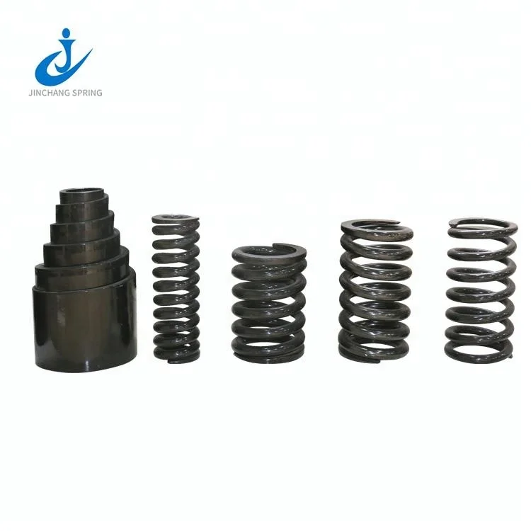 Custom Manufacturer Large Helical Spiral Heat Resistant Steel Heavy Duty Coil Compression Spring