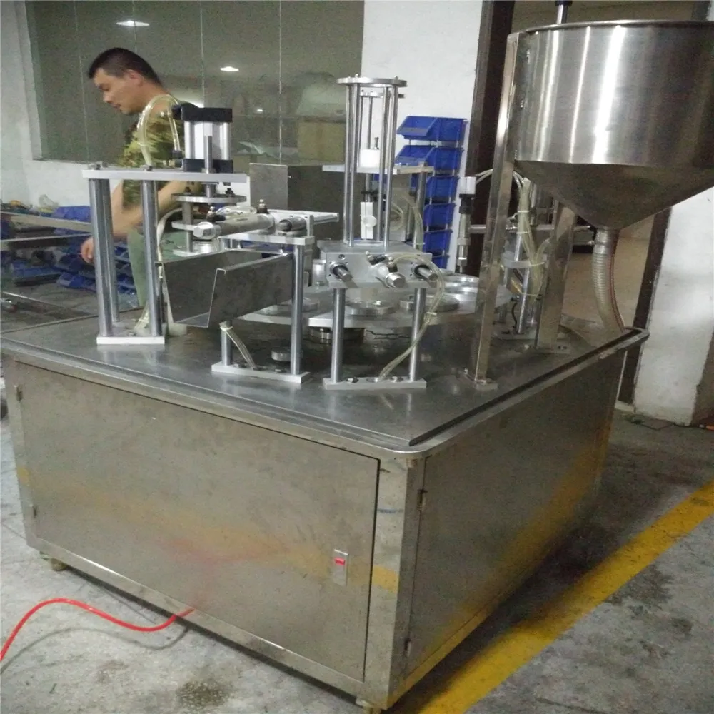 KIS-900 роторного типа йогурт арахисовое масло наполнительные машины