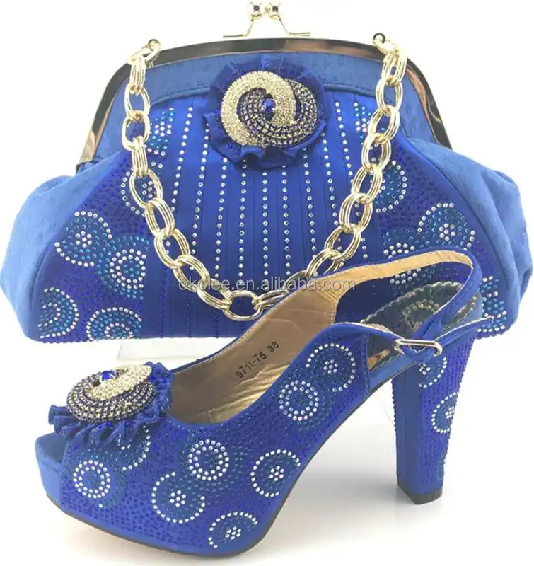 KB6240 High quality fashion italian orange shoes and bags to match for women