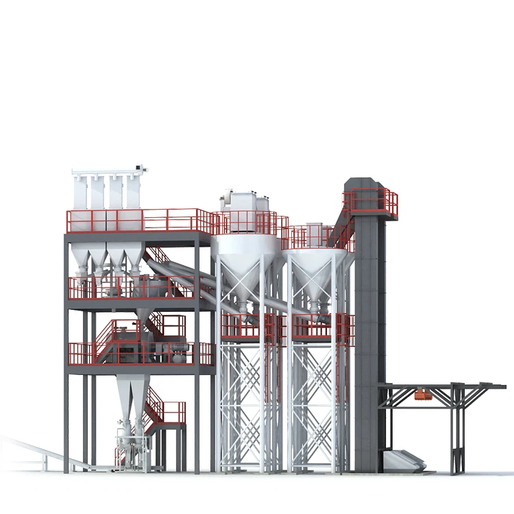  Zhengzhou original factory dry sand mix machines to manufacture mortar with packing/ production