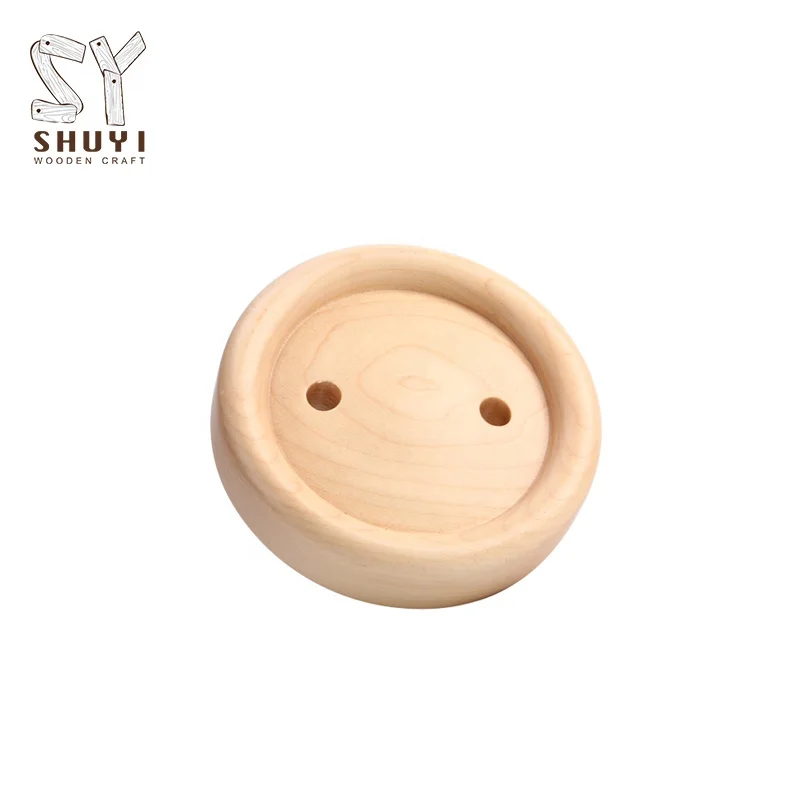 Easy Use Maple Vintage Wood Coat Hook Single Wall Hook