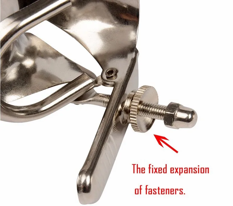 Medical Toys Stainless Steel Expansion Voyeuristic Device Vaginal Dilators Colposcope Speculum Anal Sex Products