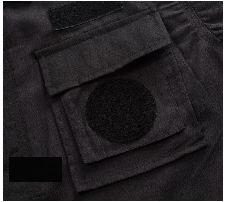 Factory customize Black Security jacket Guard Uniform Military Clothing airport Security pants uniforms