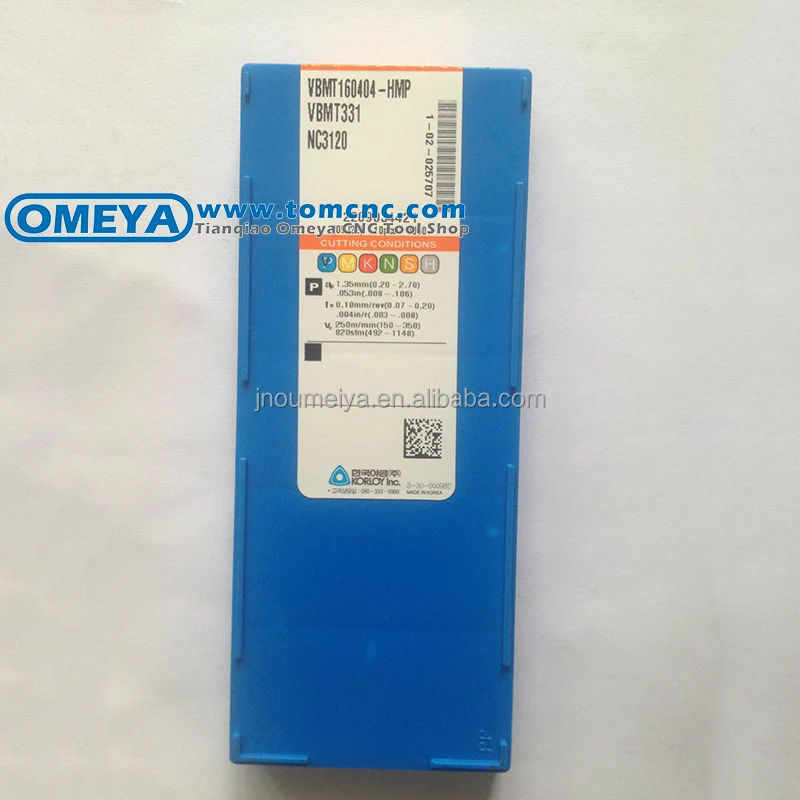 Safe delivery VCGT160404-AK H01 cnc turning tool inserts