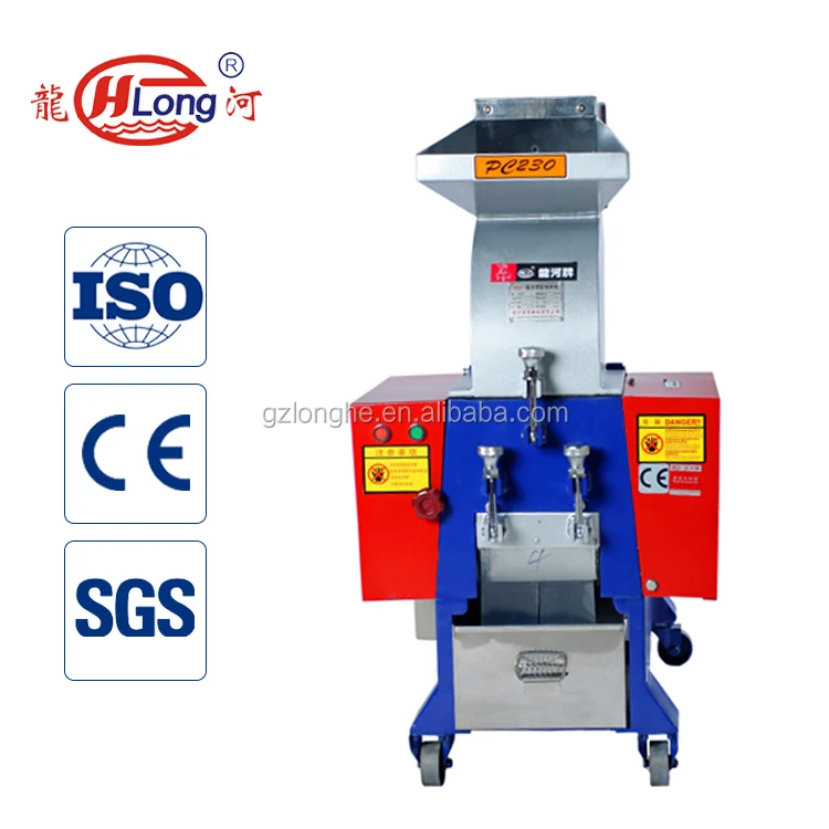 thick plastic Sheet crushing machine Efficient waste hard Resin crusher in lab industrial Single axis Acrylic shredder