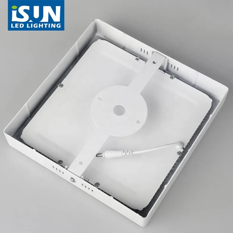 
New design aluminium housing SMD2835 170x170mm 12w panel led light ceiling 