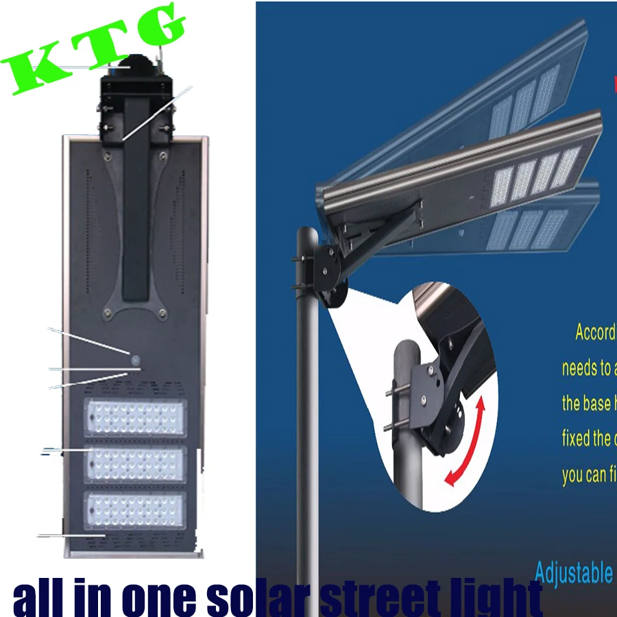 new arrivals 2018 30w ip65 solar street lamps all in one light solar powered light with network cable / CCTV / WIFI camera