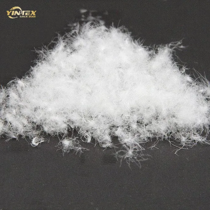 Оптовая продажа, белое гусиное перо для наполнения, 2-4 см/4-6 см