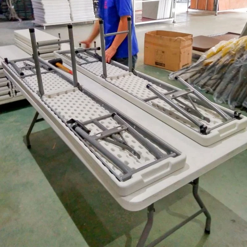 Высококачественный легкий пластиковый складной стол и стул для мероприятий