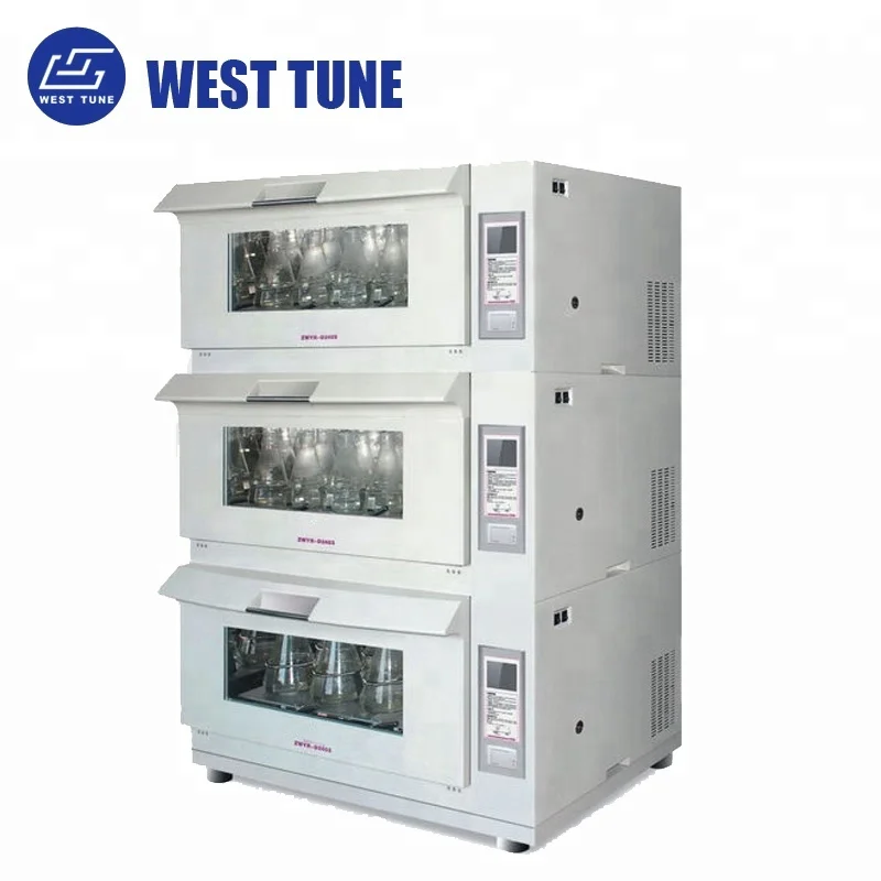 West Tune ZWYR Series Touch Screen Stackable Shaking Incubator Laboratory Orbital Shaker
