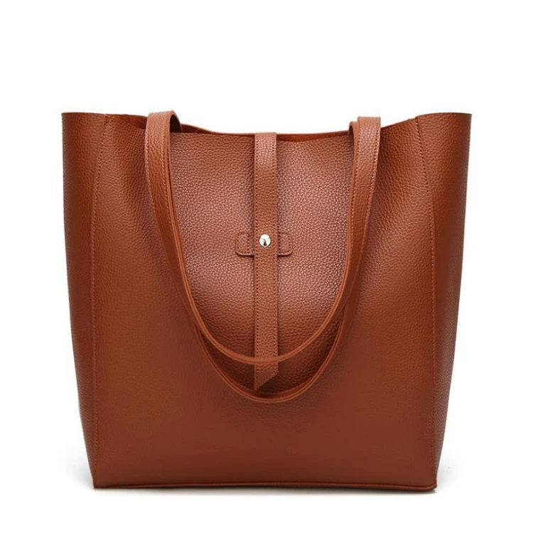 New designers top quality leather hand bags trending large ladies tote bag pu leather handbags for women